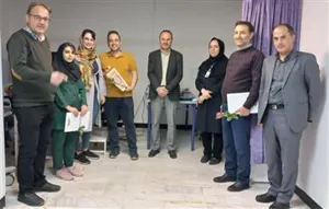 تجلیل کارکنان رادیولوژی بیمارستان کلیبر